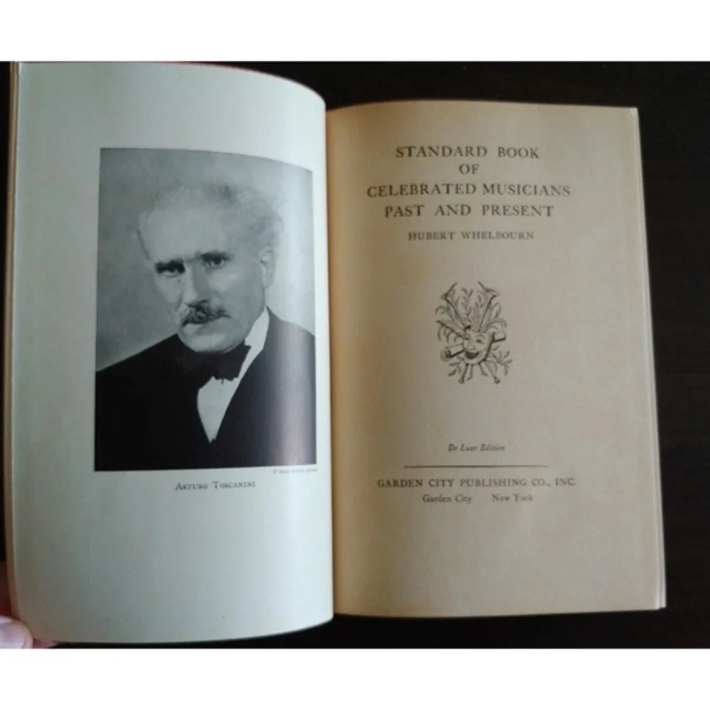 Standard Book Of Celebrated Musicians Hubert Whelbourn 1937 Dr Luxe Edition